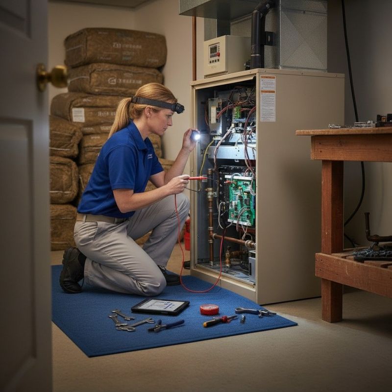 Furnace Maintenance detail